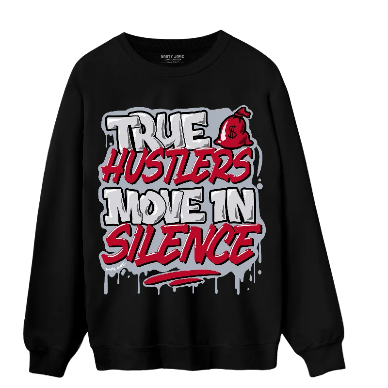 NastyJamz Cherry 11s Sweatshirt Match Move In Silence