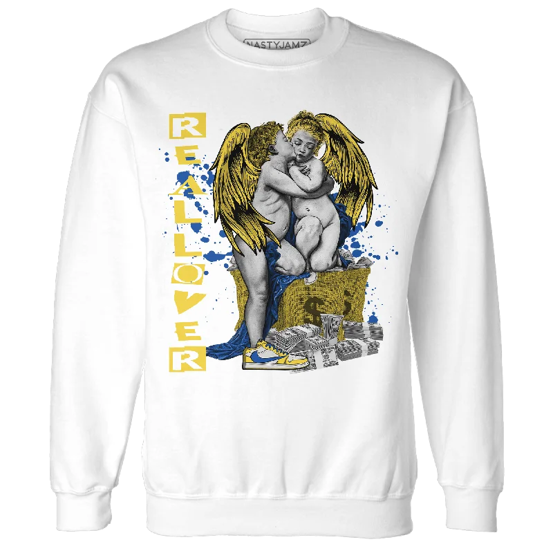 NastyJamz Low OG Canary TVSC 1s Sweatshirt Match Real Lover Angel