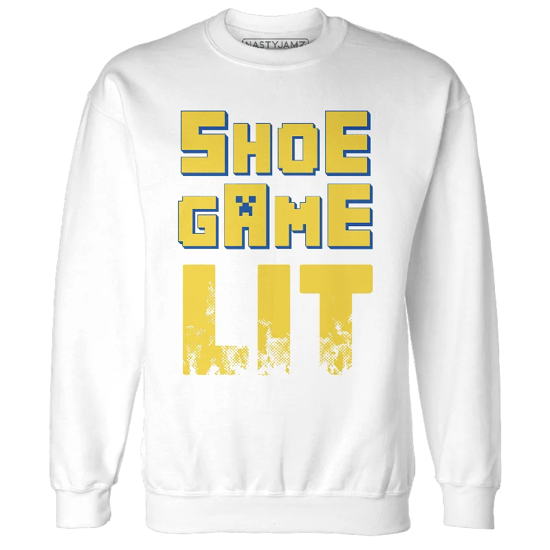 NastyJamz Low OG Canary TVSC 1s Sweatshirt Match Shoe Game Lit