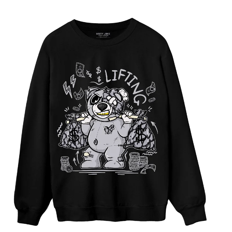 NastyJamz Off Noir 3s Sweatshirt Match Money Lifting BER