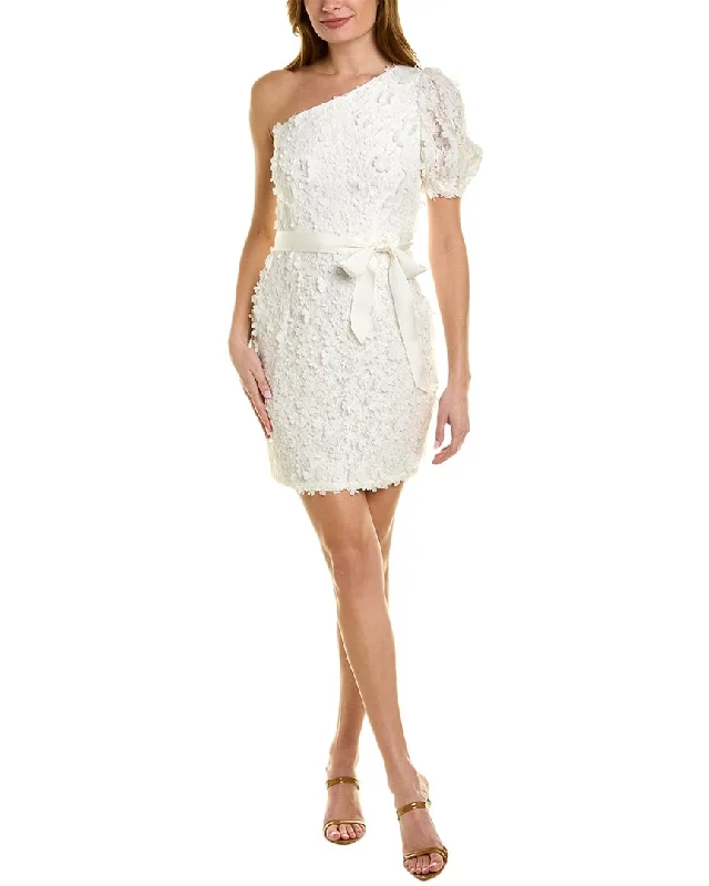 Feminine silhouettes for the modern woman   Adrianna Papell Floral Sheath Dress