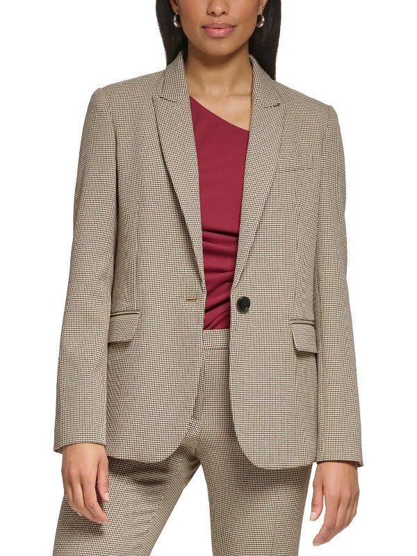 Comfortable yet stylish outfits for women on the go   Petites Womens Suit Separate Office One-Button Blazer